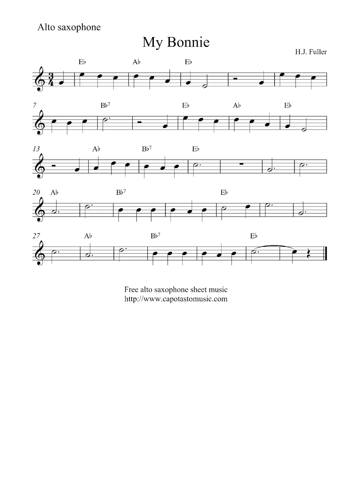 Music Stands Alto Saxophone Sheet Music Free Printable - Free within Free Printable Alto Sax Sheet Music