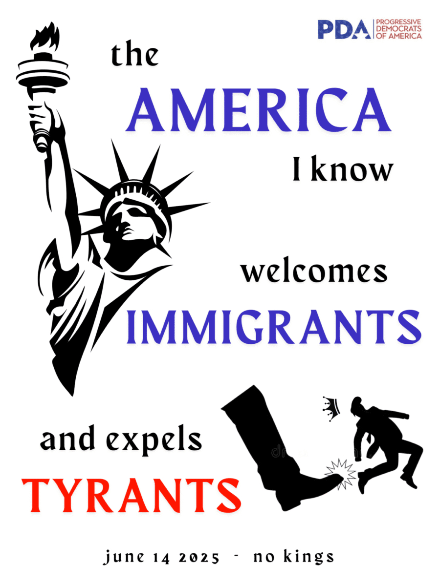 Pda Posters For Saturday&amp;#039;S No Kings Demonstrations – Download And intended for No Kings Protest Signs Printable Free