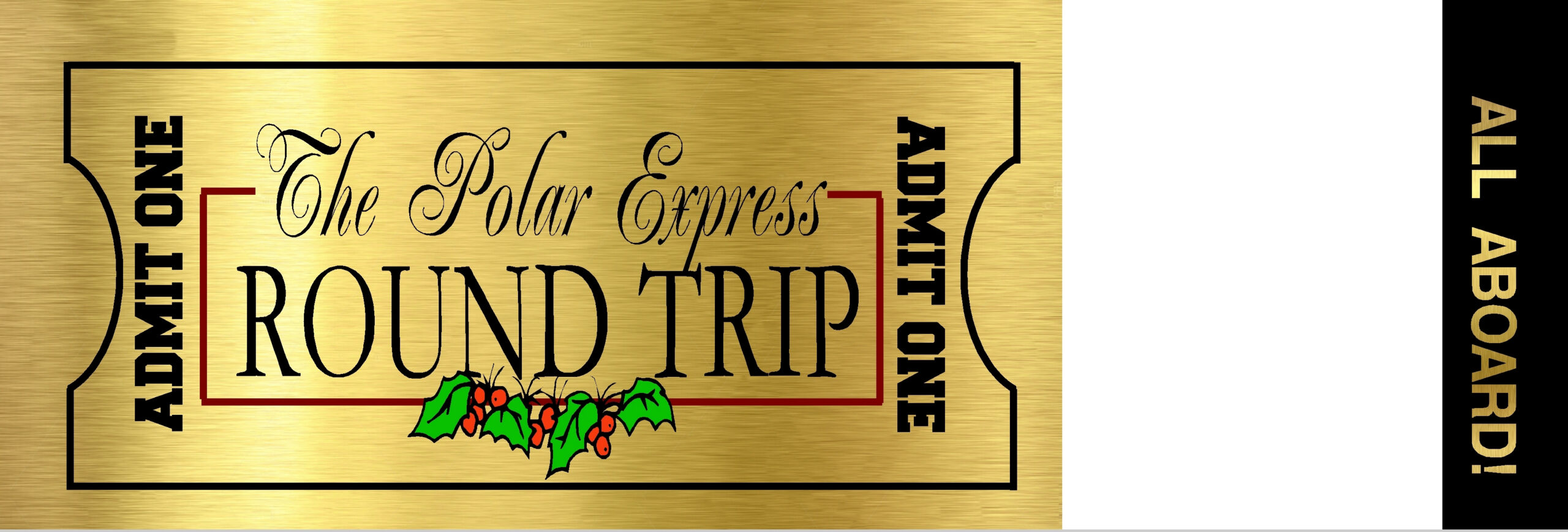 Polar Express Ticket – The Idea Door with regard to Free Printable Polar Express Ticket