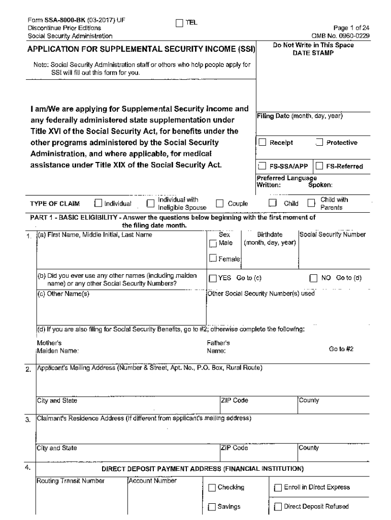 Print Out Ssi Disability Application: Fill Out &amp;amp; Sign Online | Dochub regarding Social Security Disability Forms Printable