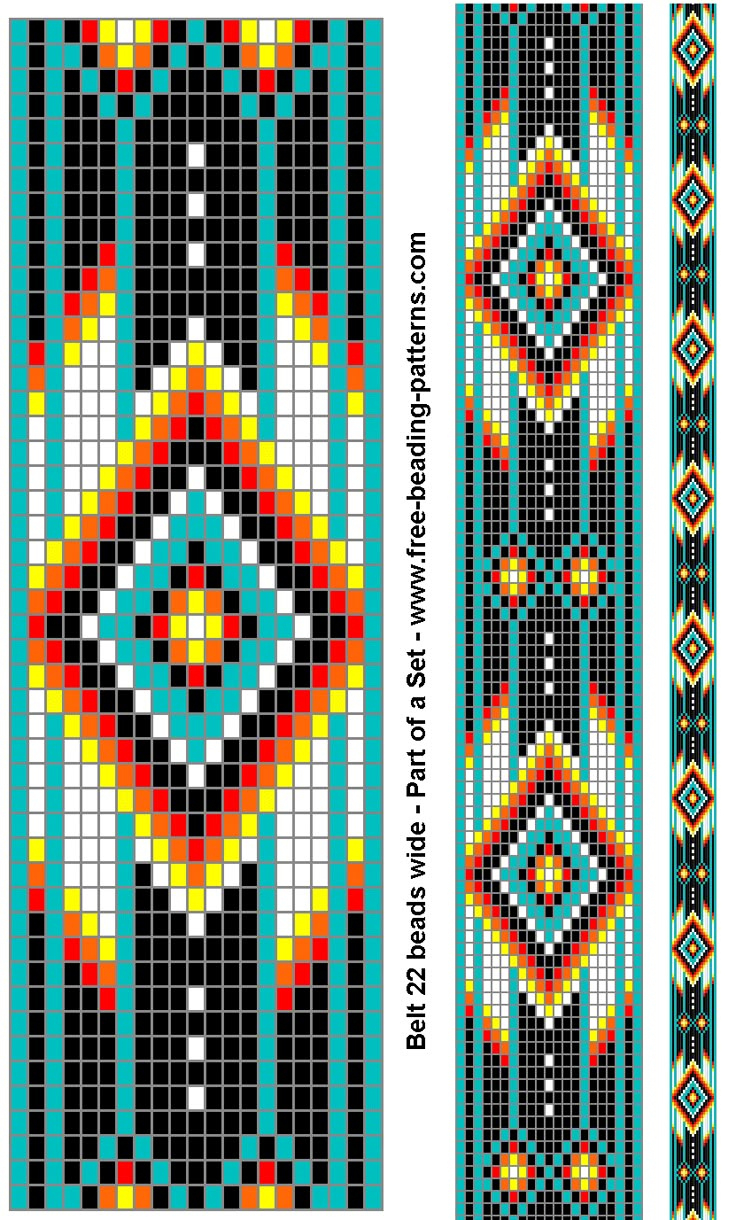 Printable Native American Bead Patterns 27 regarding Printable Native American Bead Patterns