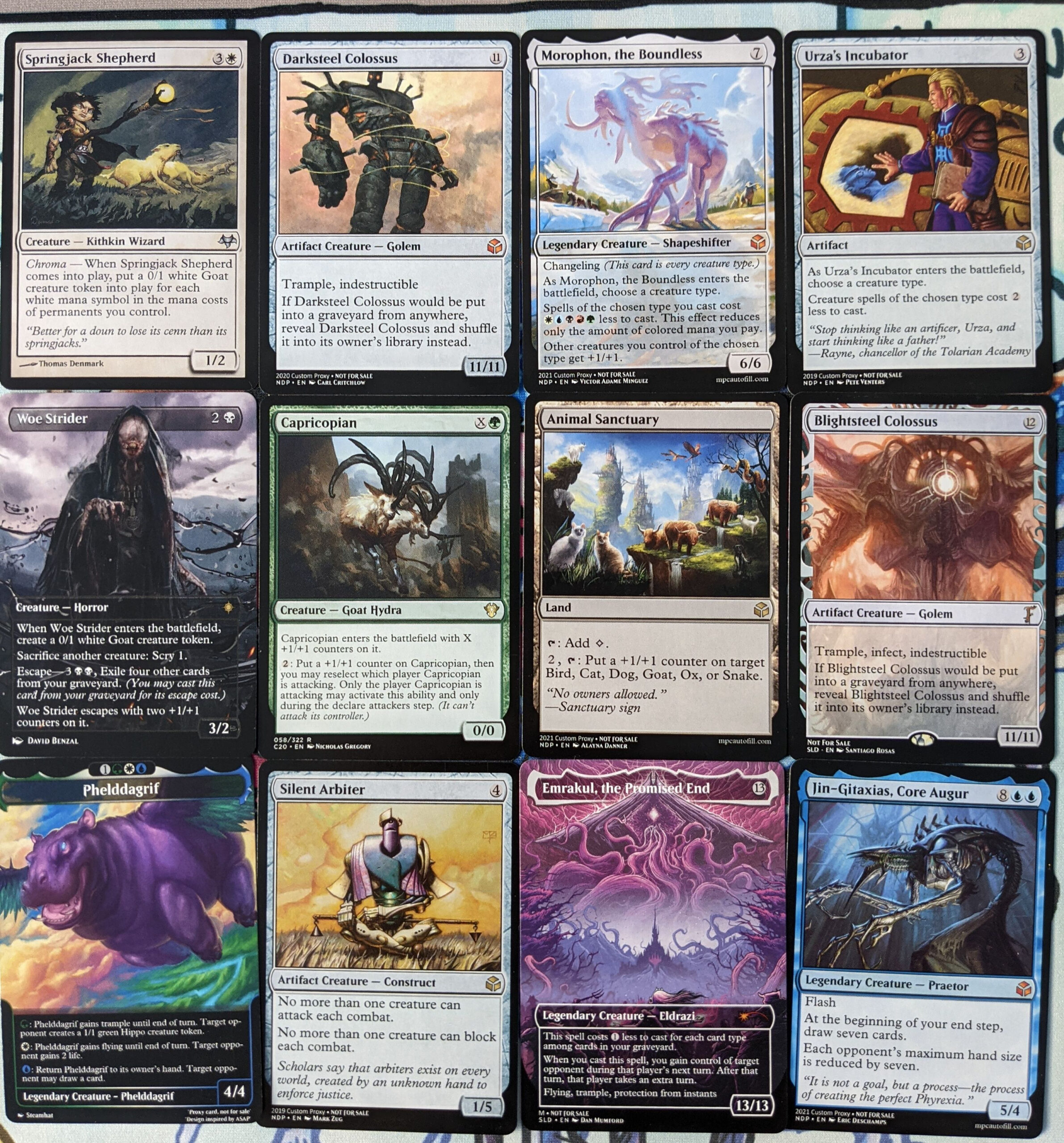 Printing Custom Magic Card Proxies With Mpc | Robopenguins with regard to Magic The Gathering Cards Printable