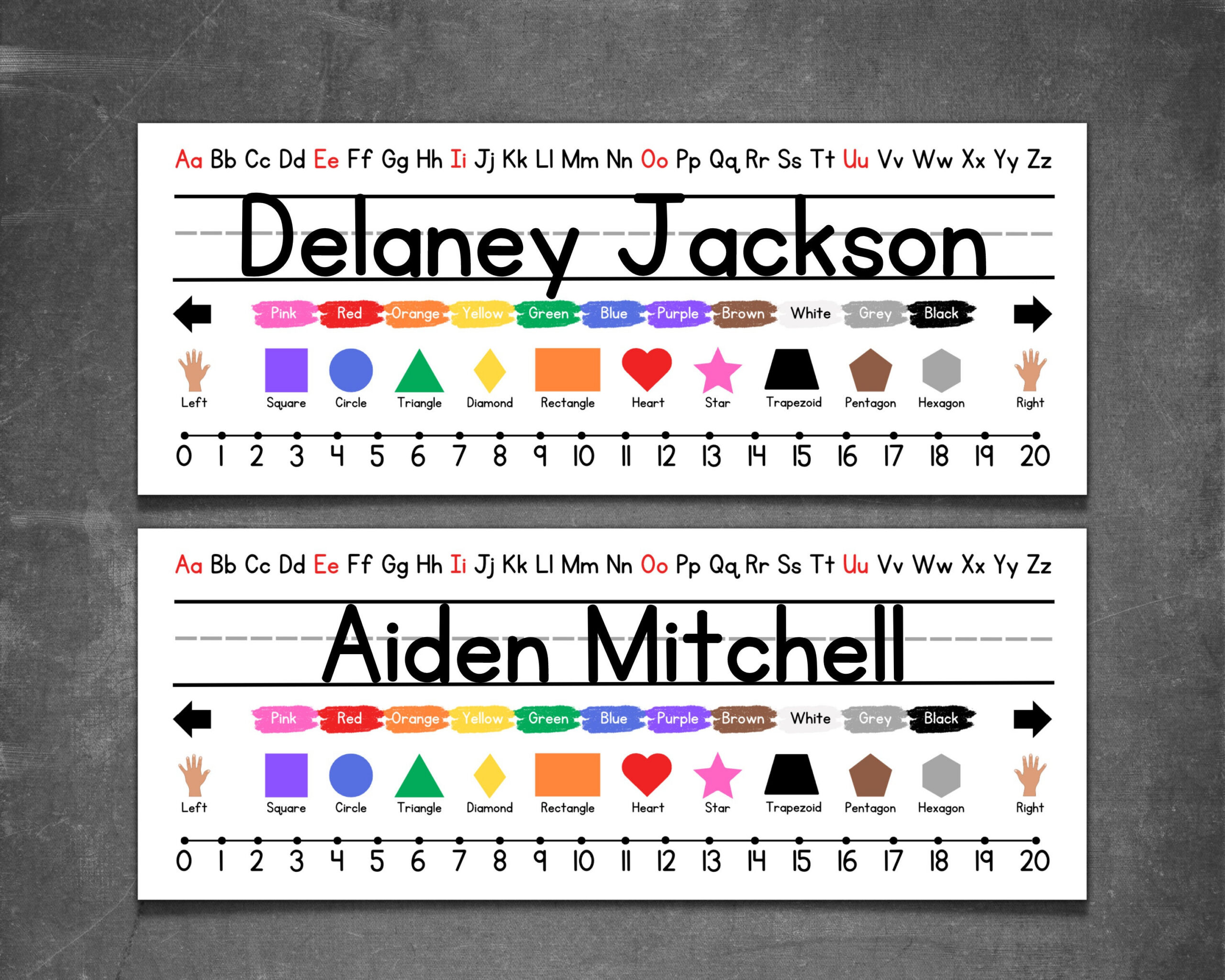 Student Desk Name Tag Printable, Desk Decoration Classroom Desk with regard to Printable Name Tags For Desks