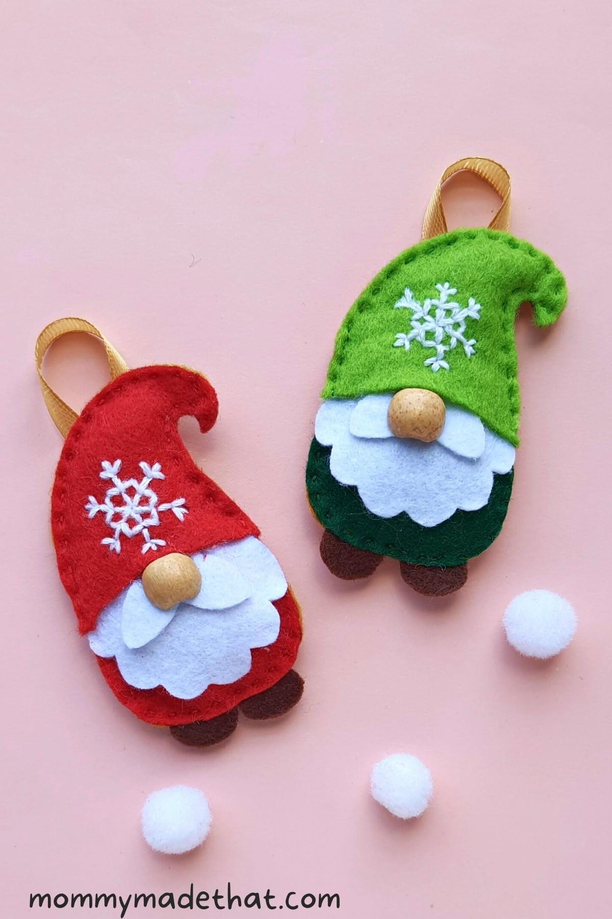 The Cutest Diy Felt Ornaments (With Free Patterns) in Felt Ornament Patterns Free Printable