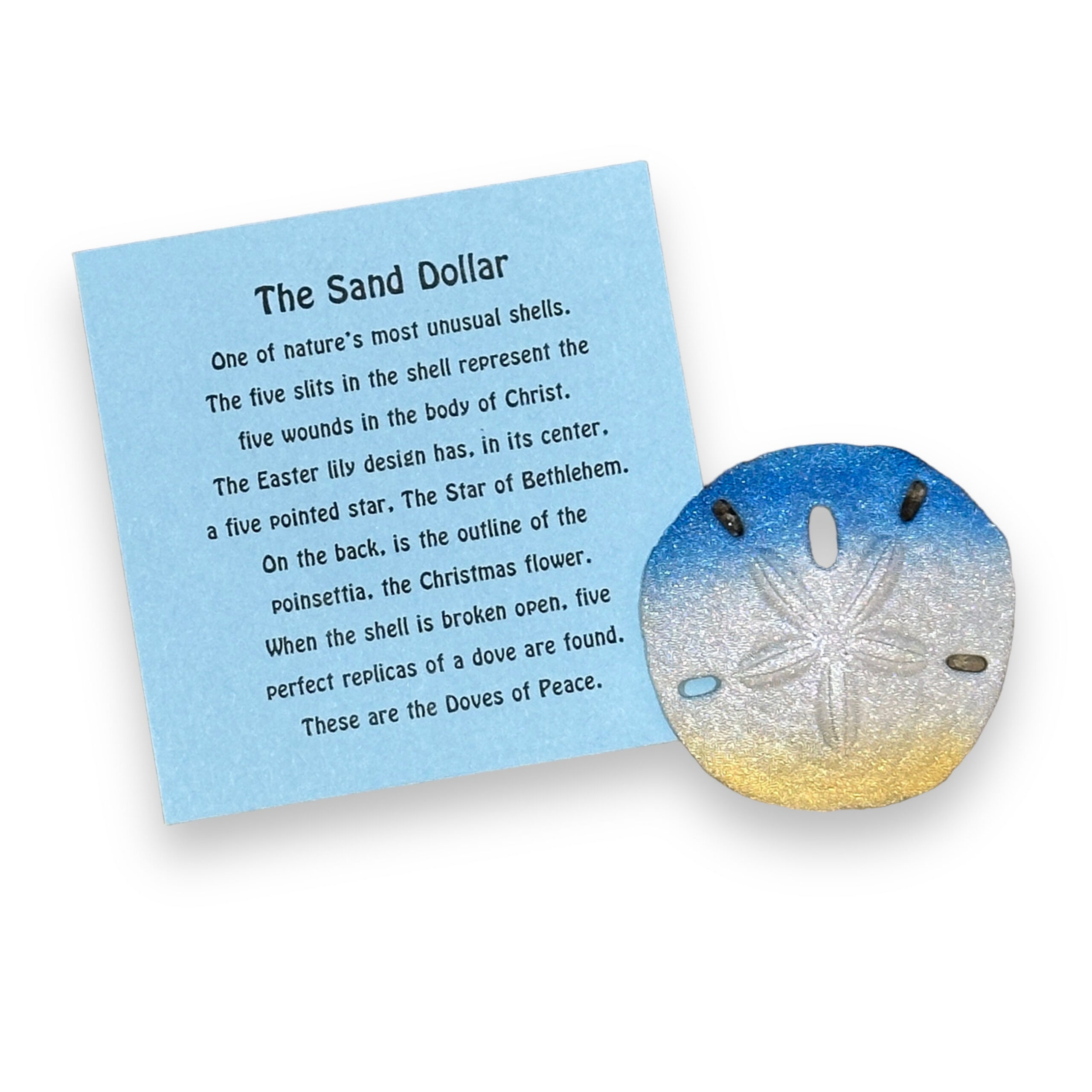 The Legend Of The Sand Dollar Postcard | Zazzle - Worksheets Library intended for Free Printable Printable Legend Of The Sand Dollar
