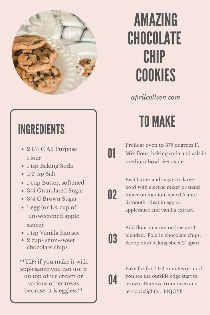 The Perfect Chocolate Chip Cookie Recipe + Tips For Perfection | regarding Basic Printable Chocolate Chip Cookie Recipe
